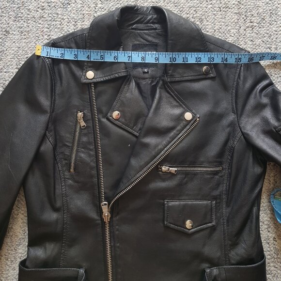 EUC Barneys genuine leather jacket - Picture 6 of 16